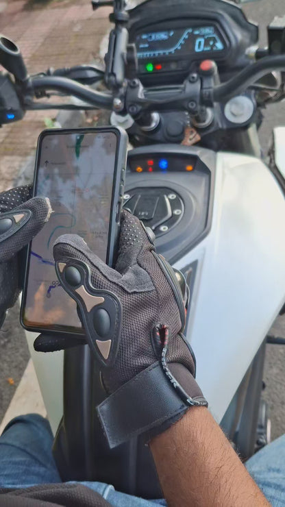 RIVIUM X1 Motorcycle GPS Navigation Display with Apple CarPlay & Android Auto